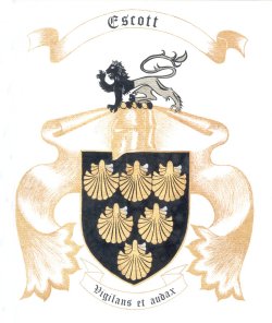 Escott Coat of Arms